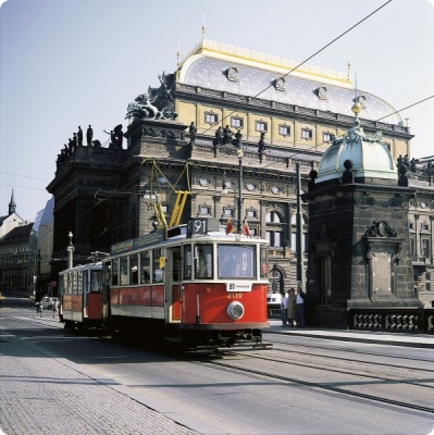 Projížďka historickou tramvají centrem Prahy