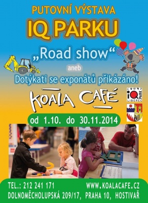 Putovní výstava IQ parku Liberec v Koala Café - prodlouženo