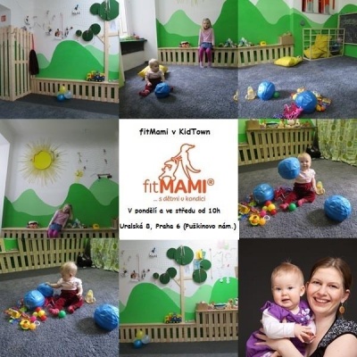 Fitmami - pilates - indoor - Cvičení pro maminky s miminky a malými dětmi v KidTown