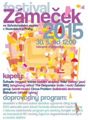 Festival Zámeček 2015 v Roztokách 