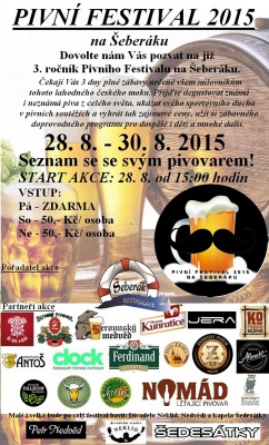 Pivní Festival 2015 na Šeberáku