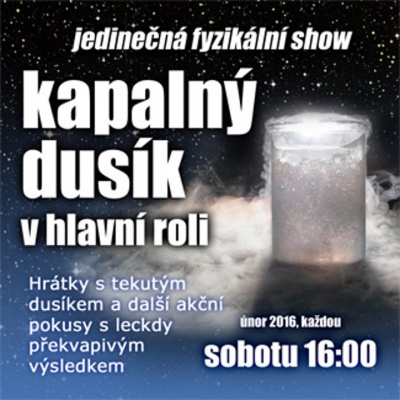 Show s kapalným dusíkem ve Štefánikově hvězdárně