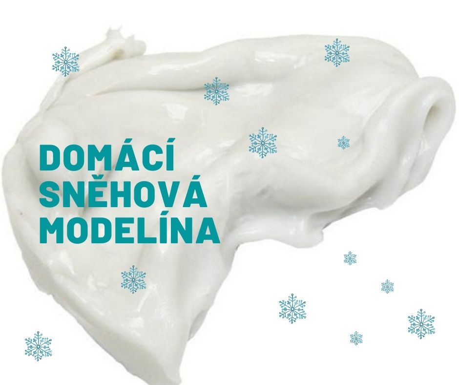 DOMÁCÍ SNĚHOVÁ MODELÍNA