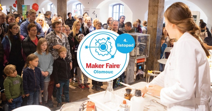 Maker Faire Olomouc - přehlídka inovátorů a vynálezců