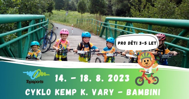 Příměstský cyklo kemp BAMBINI Karlovy Vary