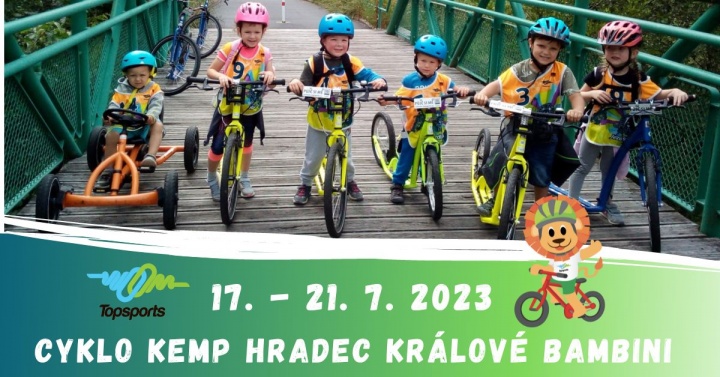 Příměstský cyklo kemp BAMBINI Hradec Králové