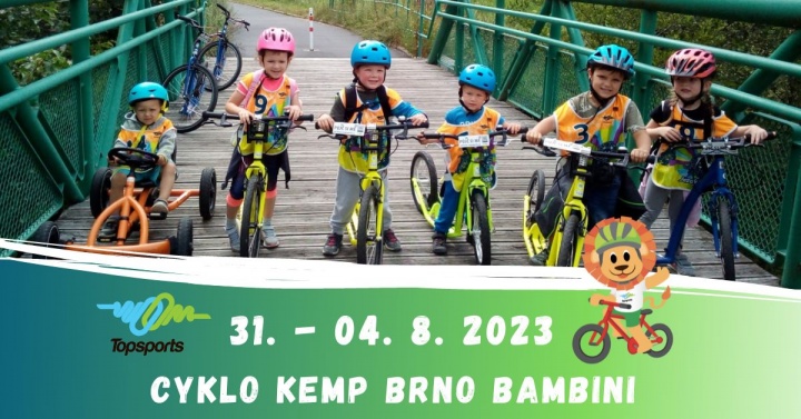 Příměstský cyklo kemp BAMBINI Brno
