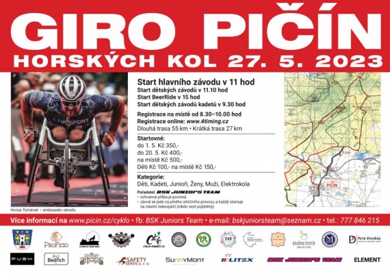 GIRO PIČÍN - závody horských kol