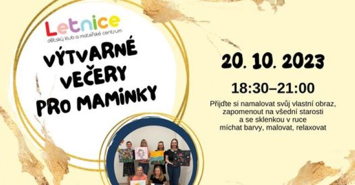 Výtvarné večery pro maminky