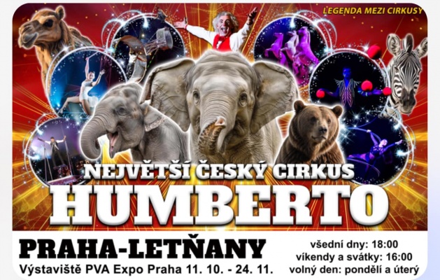 Cirkus Humberto v Praze uvádí program Bez limitu