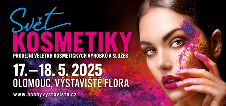 Svět kosmetiky, Výstaviště Flora Olomouc, 17.-18.5.2025