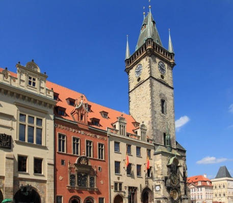 Staroměstská radnice s unikátním orlojem