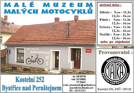 Muzeum malých motocyklů