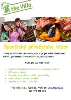 Španělský příměstský tábor