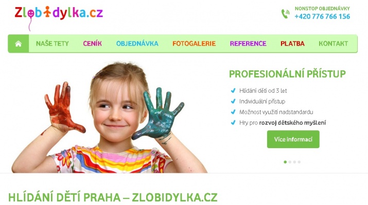 Hlídání dětí - Zlobidylka.cz