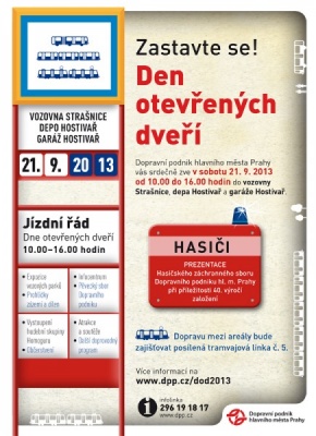 Den otevřených dveří Dopravního podniku Praha