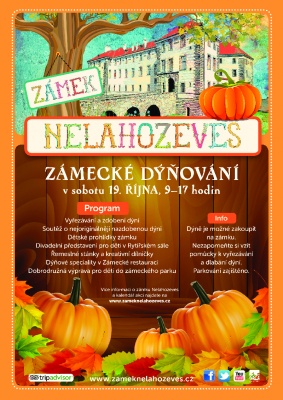 Zámecké dýňování v Nelahozevsi
