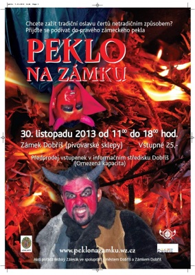 Peklo ve sklepení zámku Dobříš