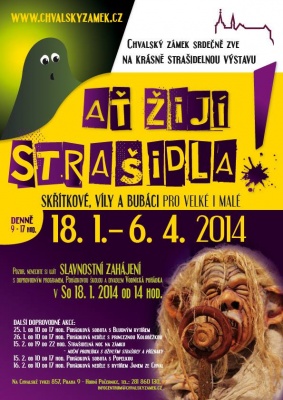 Slavnostní zahájení výstavy Ať žijí strašidla! na Chvalském zámku