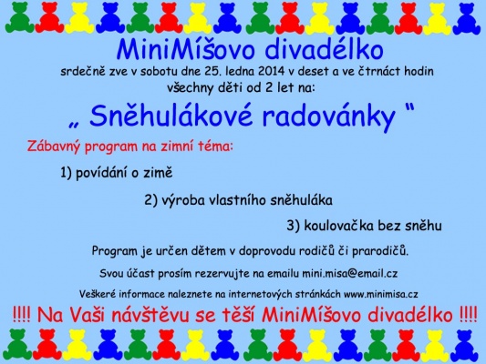 Sněhulákové radovánky