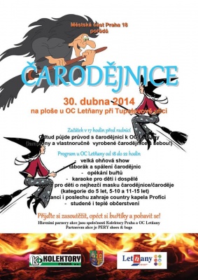 Čarodějnice v Letňanech