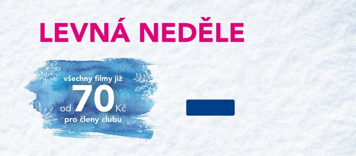 Levná neděle v multikinech CineStar