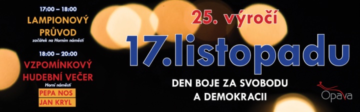 Lampionový průvod v Opavě