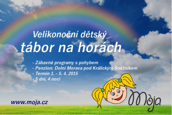 Velikonoční dětský tábor na horách