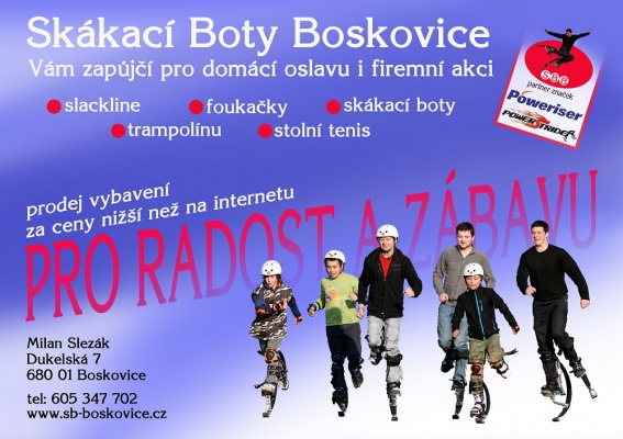 Půjčovna (nejen) skákacích bot