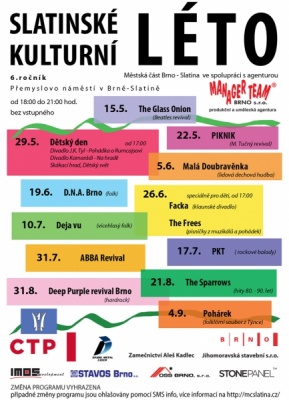 Slatinské kulturní léto 2015 - Dětský den