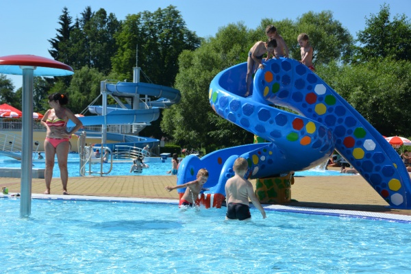 Městské koupaliště Hluboká nad Vltavou 