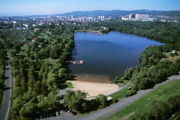 Kamencové jezero v Chomutově
