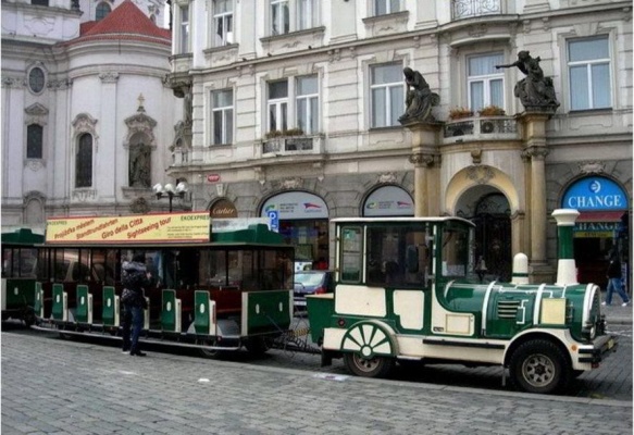 Ekoexpres - okružní jízda Prahou turistickým vláčkem