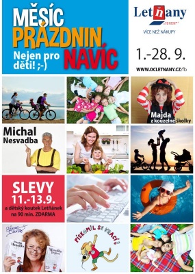 Měsíc prázdnin navíc, nejen pro děti! v Letňanech