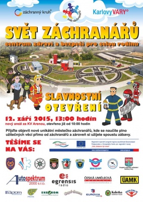 Otevření světa záchranářů v Karlových Varech