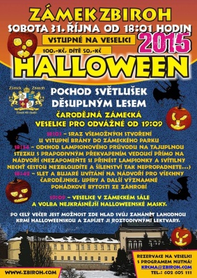 Halloween na zámku Zbiroh