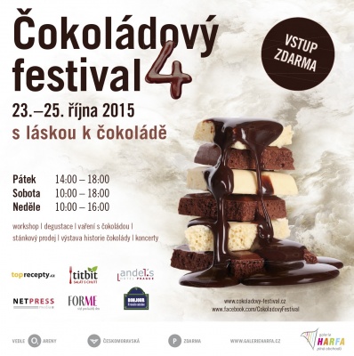 Galerie Harfa se na tři dny promění v čokoládový ráj