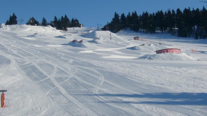 Skiareál Neklid na Božím Daru