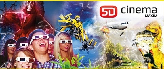 5D kino v City parku Jihlava 