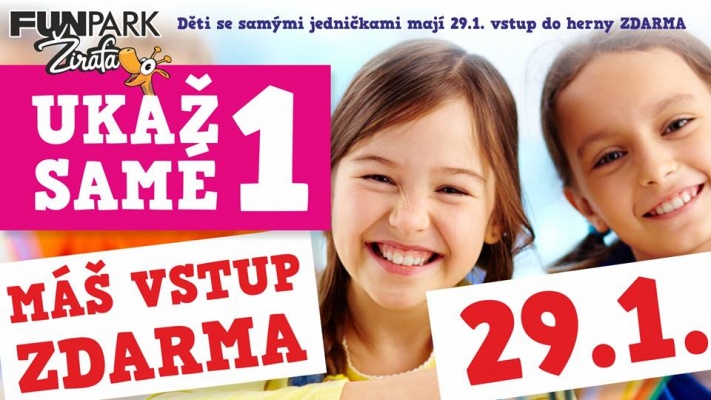 Fun Park Žirafa Kladno - vstup zdarma pro jednikáře 