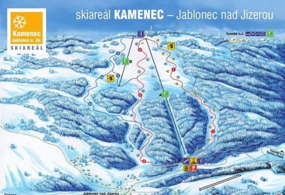 Ski areál Kamenec – Jablonec nad Jizerou