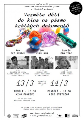 Jeden svět - promítání pro rodiny s dětmi