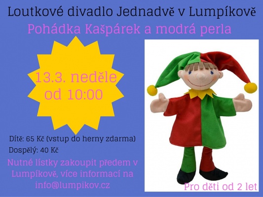 Divadlo: Kašpárek a modrá perla