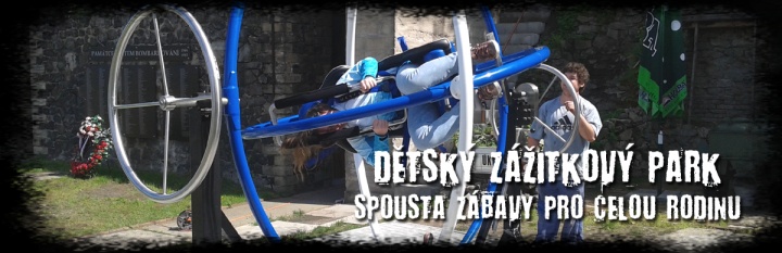 Dětský zábavní park u Ústeckého podzemí 