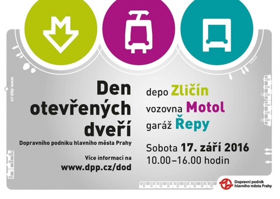 Den otevřených dveří Dopravního podniku