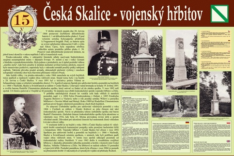 Naučná stezka Česká Skalice - Svinišťany - Josefov 1866