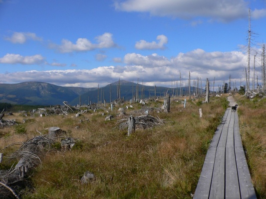 1. Krkonošská cyklistická naučná stezka