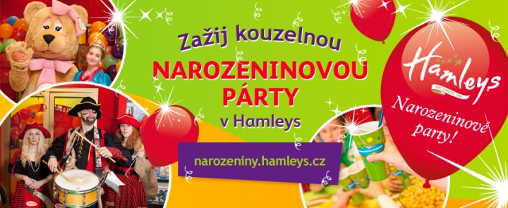 Narozeninová párty v Hamleys 