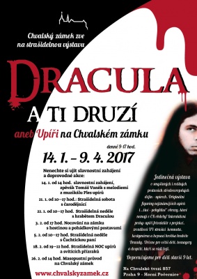 Výstava Dracula a ti druzí aneb Upíři na Chvalském zámku