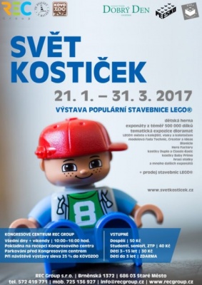 Svět kostiček - Výstava stavebnice Lego